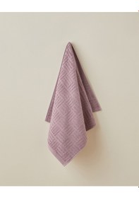 Resim English Home Panera Pamuk Yüz Havlusu 50x85 Cm Mor Mor 