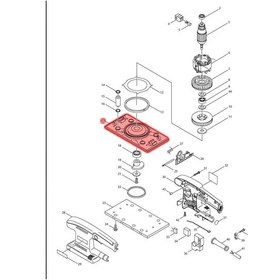 Resim Makita BO3700 Taban Ürün Kodu 317285-4 