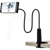 Resim The Wlue Masaüstü Telefon ve Tablet Tutucu 360° Flexible 72 cm Siyah 