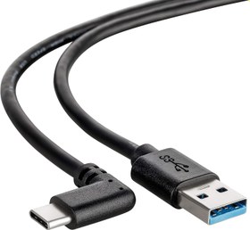 Resim CABLETEX Link kablosu Oculus Quest 2 I için 3 metre uzunluğunda Meta Quest 2, PSVR2 kulaklık, MacBook Pro ve akıllı telefonlar için I USB C Tip A USB 3.0 - Siyah 