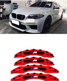 Resim Bmw F10 ///m Kırmızı 17-18-19 Janta Uyumlu 4.lü Kaliper Kapagı 