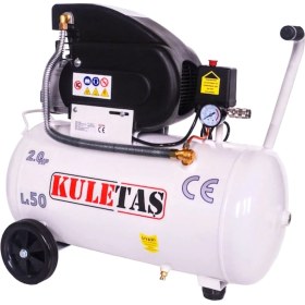 Resim Kuletaş 50 Litre Yağlı Kompresör 2 Hp 
