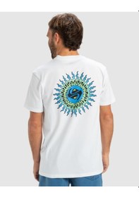 Resim Quiksilver Eqyzt08046 Ev Beach Blast Beyaz Erkek T Shirt Beyaz 