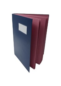 Resim Önder Cilt Bezi Kapaklı İmza Dosyası 12 Yapraklı Lacivert 7120-6 