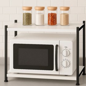 Resim Peka 2 Raflı Mikrodalga Dolabı Beyaz 