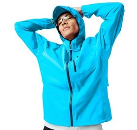 Resim Brooks High Point Waterproof Jacket 2 Erkek Yağmurluk-Rüzgarlık Mavi 