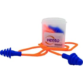 Resim Vento Yıkanabilir Kulak Tıkacı 26 Db Çam Tipi Sızdırmazlık Sağlayan Esnek Flanşlar 