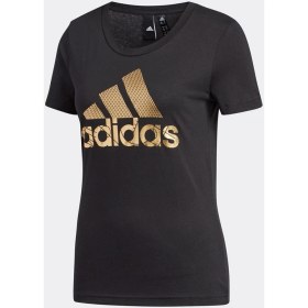 Resim adidas Kadın T-Shirt Bos Foil Tee Dv3025 Siyah 