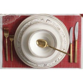 Resim Porland Bohem 60 Parça 12 Kişilik Yemek Takımı 