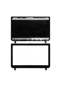 Resim Toshiba Uyumlu Satellite L50-b-1w0 Psktwe Lcd Kasa Cover Set Siyah Renk 