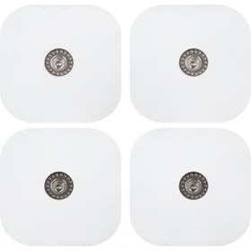 Resim Çıt Çıtlı Elektrot 5x5 CM Ems Tens Compex Elektrod 5 Paket = 20 Çıt Çıtlı Elektrot 