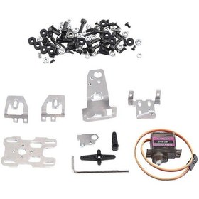 Resim Fpv İçin 2 Servo, 9g Servo Pan Montaj Standı Olmadan Soğutma Fanl 