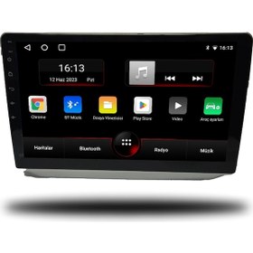 Resim Navxcel Skoda Fabia Android Carplay Multimedya 2008-2014 6 GB Ram + 128 GB Hafıza + 4 Çekirdek 