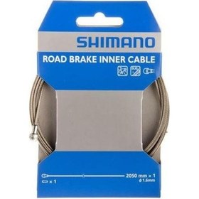 Resim Shimano SUS 2050mm Yol Bisikleti Fren Teli 