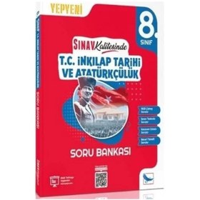 Resim 8.Sınıf T.C. İnkılap Tarihi ve Atatürkçülük Sınav Kalitesinde Soru Bankası - Sınav Yayınları 