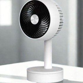 Resim Maybax Mini Masaüstü Vantilatör Mini Fan Mini Vantilatör Masaüstü Fan Şarjlı Taşınabilir Soğutucu Fan 