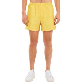 Resim Skechers M 5 Inch Allover Print Swimshort Erkek Şort Ve Kapri Sarı 