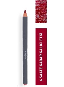 Resim Alix Avien Uzun Süre Kalıcı Dağılma Yapmayan Nemlendirici Dudak Kalemi Lipliner Pencil Red 