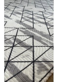 Resim Sarar 6m² Lastiksiz Halı Örtüsü Gri 