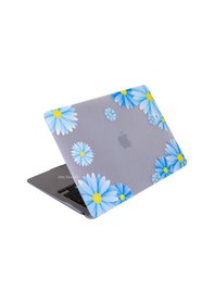 Resim Apple Uyumlu MacBook Pro Kılıf 13 İnç M1-m2, Flower07nl Type-c'li Model A2338 A2289 A2251 A1706-08 A1989 A2159 İle Açık Mavi 