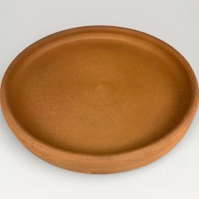 Resim AdenArt Hatay Belen Tavası Orta Boy Toprak Güveç 32*4 cm 