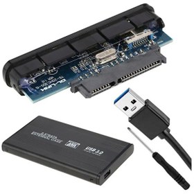 Resim Usin Usb 3.0 Alüminyum Kasa Harici 2.5'' Hdd Ssd Sata Harddisk Hard Disk Kablosu Ve Kutusu 