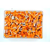 Resim 4,00MM² Kablo Yüksüğü Bakır Turuncu Yüksük 500 Adet Bakır Yüksük 