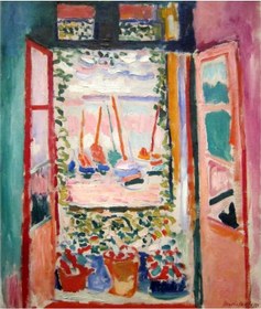 Resim Henri Matisse Open Window Collioure 1905 Duvar Sanatı Baskı Posteri 