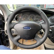 Resim Ford Focus 1 Araca Özel Direksiyon Kılıfı Düz Model 