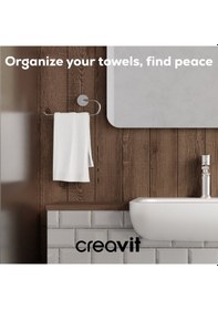 Resim Creavit DR27004 Drop Kağıt Havluluk Krom 