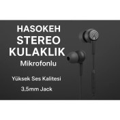 Resim Akg Stereo Kulak Içi Kablolu Kulaklık – Mikrofonlu | Yüksek Ses Kalitesi | 3.5mm Jack soffany marka 