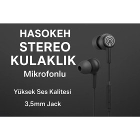 Resim Akg Stereo Kulak Içi Kablolu Kulaklık – Mikrofonlu | Yüksek Ses Kalitesi | 3.5mm Jack soffany marka 
