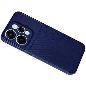 Resim Drnds Newface Oppo Reno 15 Auto Focus Karbon Kapak - Lacivert 