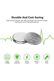 Resim ATAELEKTRONİK Cr 2016 3v Şeker Ölçüm Cihazı Pili , Baskül Tartı Pili , Bios Pili , Anakart Pili 5 Li 