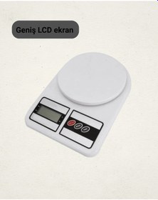 Resim Tf-1010 Dijital Mutfak Tartısı Renkli 