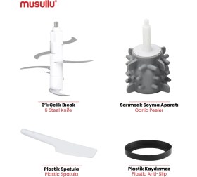 Resim 3l Metal Doğrayıcı, Rende Fonksiyonlu, Pratik ve Şık Tasarım 