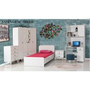 Resim Kdl Şahin Genç Odası Takımı Beyaz 