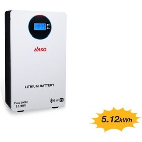 Resim Sako - İnges 25.6 Volt 200 Amper Lityum Akü - 5.12 Kwh 24 Volt 200 Amper Lifepo4 Akü 