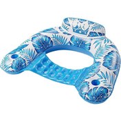 Resim Suntek Plaj Tatili Rahatlatıcı Için Şişme Havuz Oyuncak Mavi 