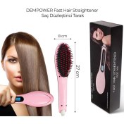 Resim Saç Düzleştirici Tarak 