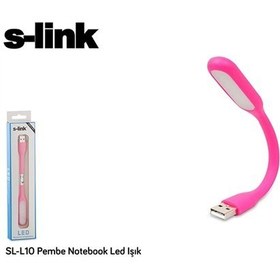 Resim S-link SL-L10 Pembe Notebook Led Işık 