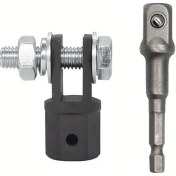 Resim Hightower 1/2" Sürücü Yüksek Karbonlu Çelik Jack Adaptörü - Altıgen Cıvatalar İçin Ayarlanabilir Çene İmpakt Soket 