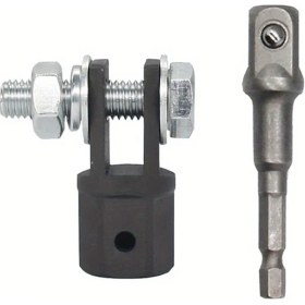 Resim Hightower 1/2" Sürücü Yüksek Karbonlu Çelik Jack Adaptörü - Altıgen Cıvatalar İçin Ayarlanabilir Çene İmpakt Soket 