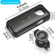 Resim Insta360X3 Silikon Koruyucu Kılıf - Darbeye Dayanıklı & Çarpışma Önleyici Kapak, Elektronik Aksesuarlar 