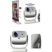 Resim APR01 4K UHD Akıllı Taşınabilir LED Projeksiyon Cihazı Full Hd 2.4+5g Wi-Fi Ev Sineması Projeksiyonu 