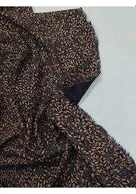 Resim Kışlık Belmando Yaprak Desen Viskon Kumaş 