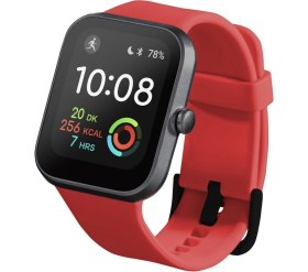 Resim Kırmızı Akıllı Saat 2 Max Kırmızı 2 Yıl 42 mm Siyah Kırmızı 300-400 Mah Vestel Garantili 