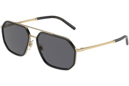 Resim Dolce Gabbana DG2285 02\u002F81 60 Polarize Erkek Güneş Gözlüğü 