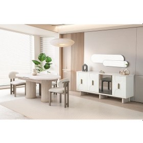 Resim Milano Mdf Yemek Odası Aytaşı 