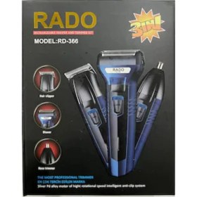 Resim RD-366 Üç Başlıklı Tıraş Makinesi 